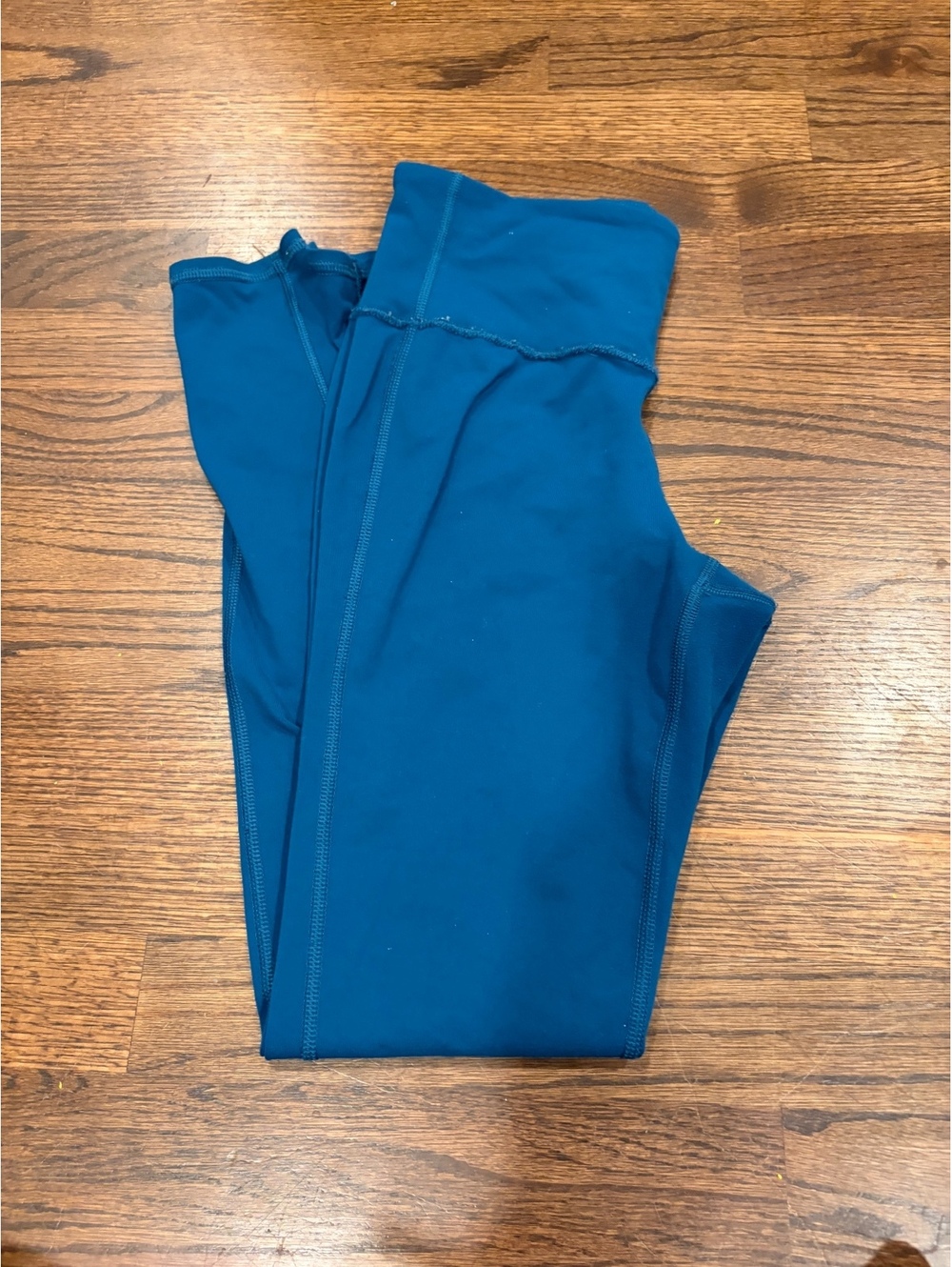 Athleta High Rise Chaturanga Tight Leggings in Blue, Size Small
